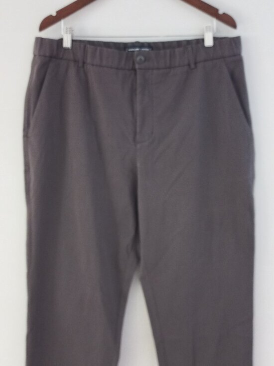 EVERLANE uniform slim fit grey pants 38x32 - Picture 2 of 10